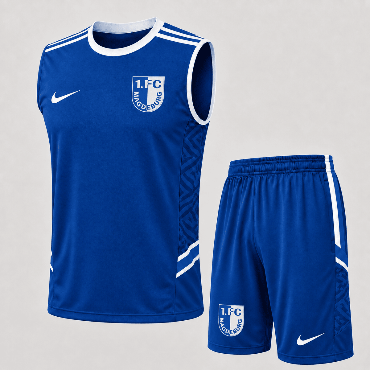FC Magdeburg Men's Tank Top and Shorts Set