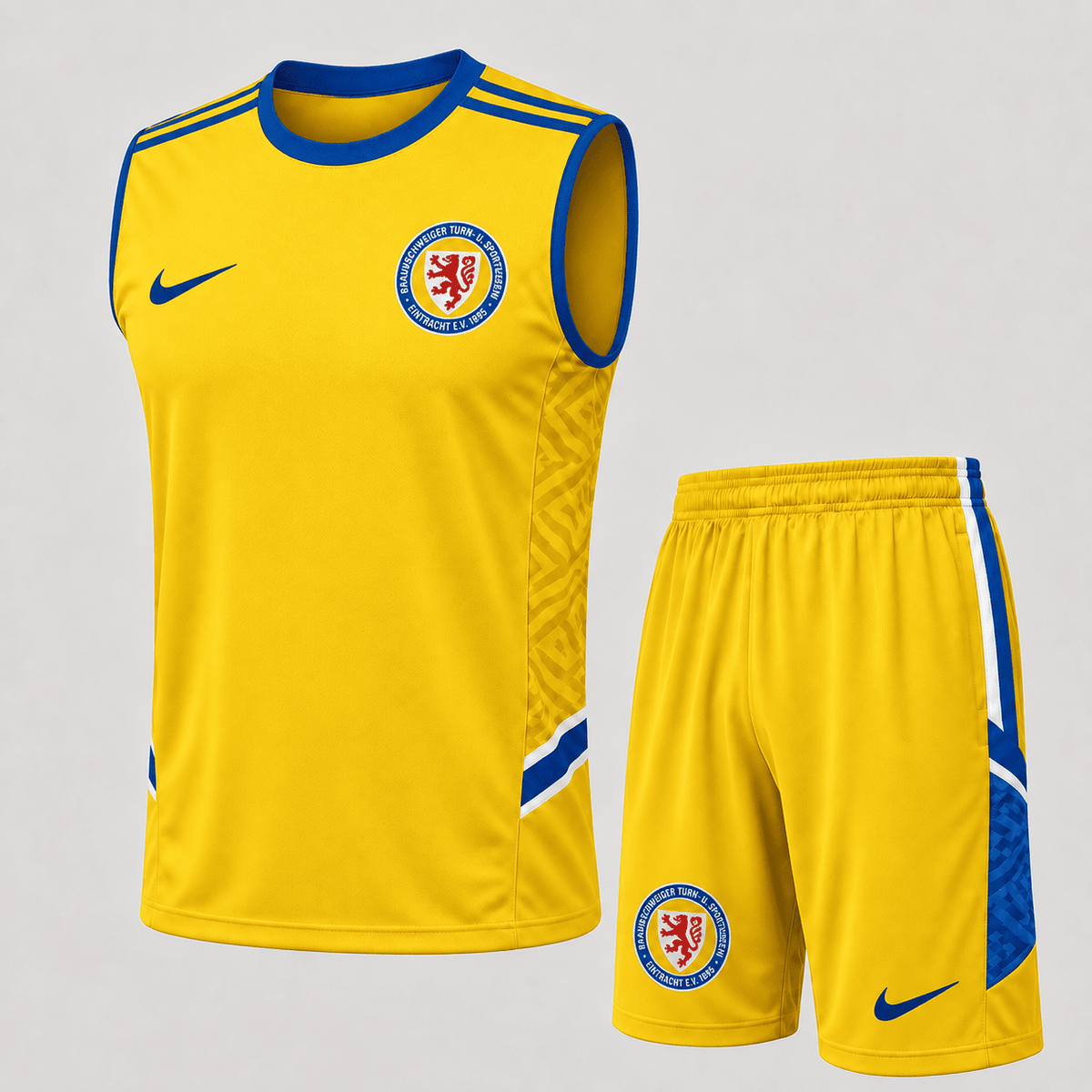 Eintracht Braunschweig Men's Tank Top and Shorts Set