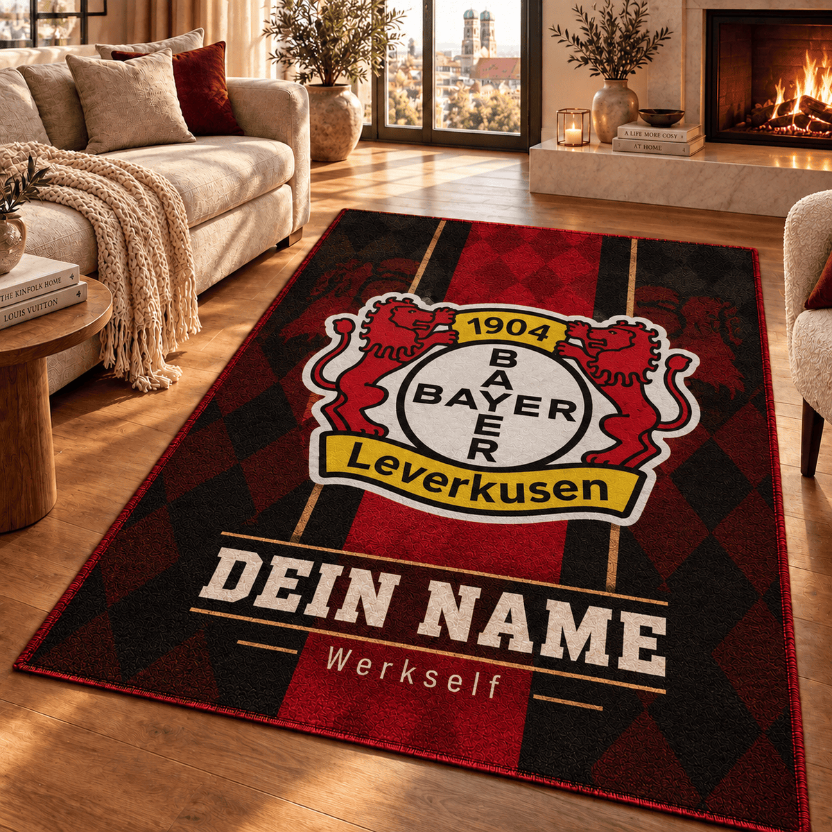 Bayer Leverkusen Personalized Fan Area Rug – Limited Edition