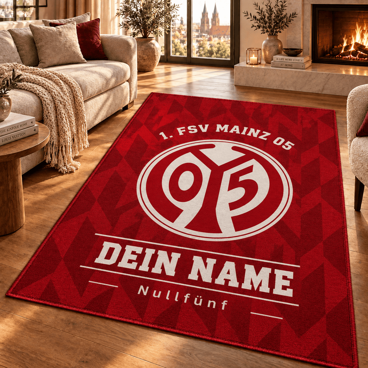 Mainz 05 Personalized Fan Area Rug – Limited Edition