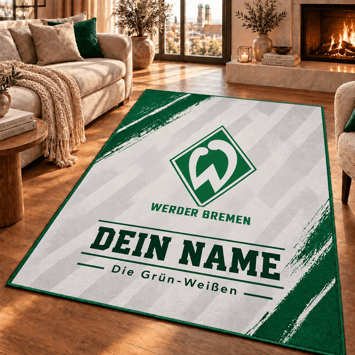 Werder Bremen Personalized Fan Area Rug – Limited Edition