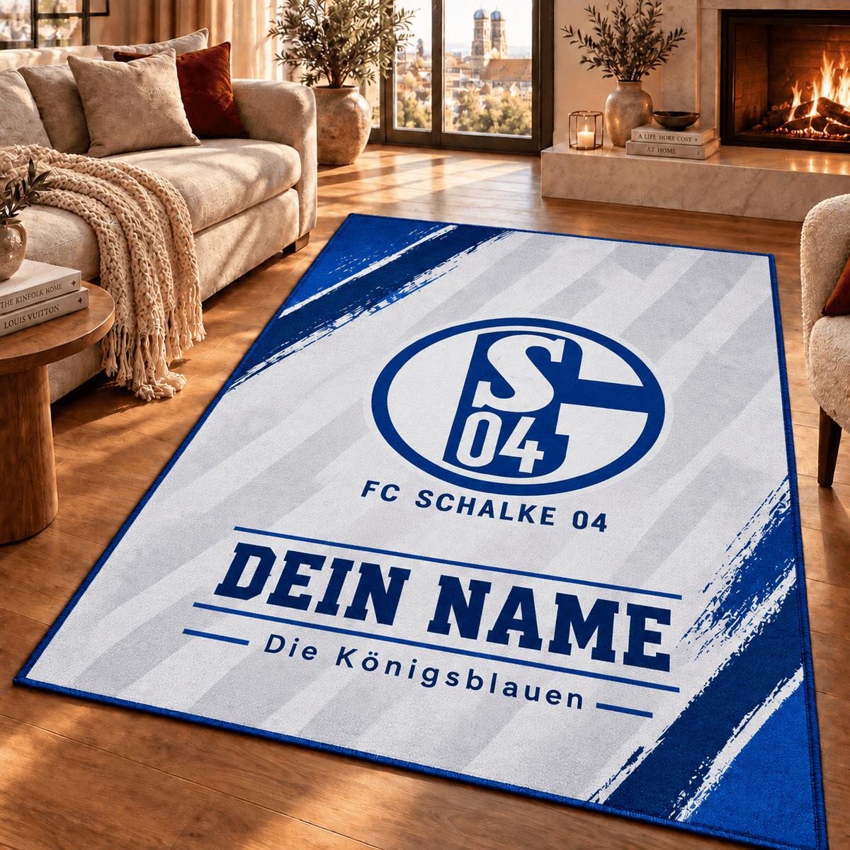 Schalke 04 Personalized Fan Area Rug – Limited Edition