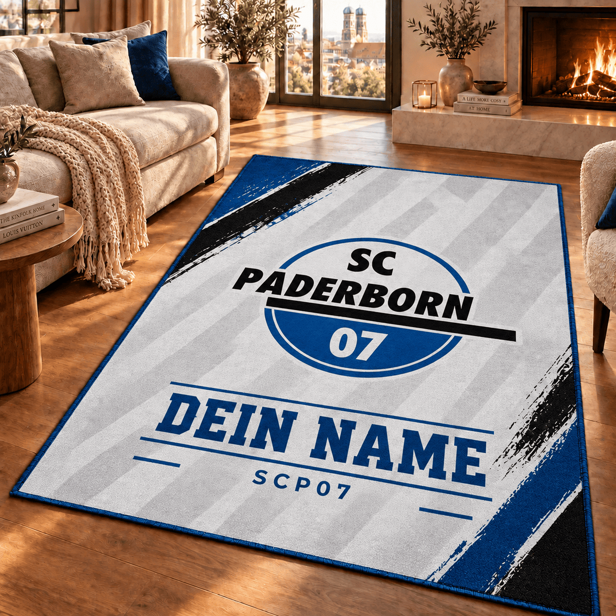 SC Paderborn 07 Personalized Fan Area Rug – Limited Edition