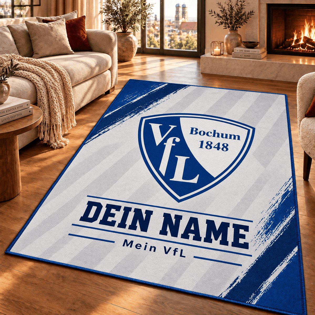 VfL Bochum Personalized Fan Area Rug – Limited Edition