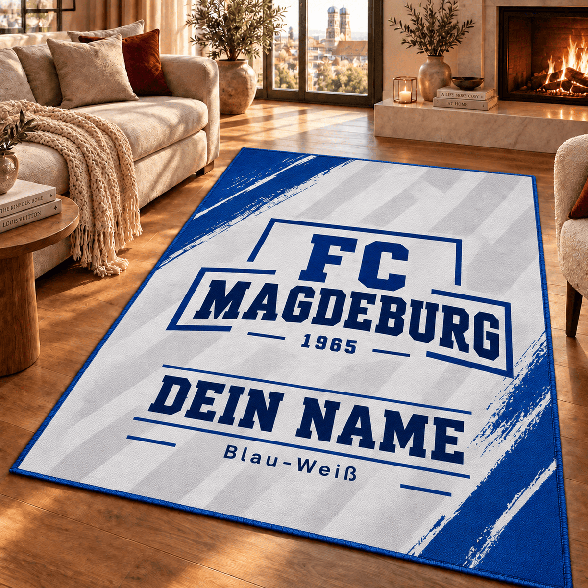 FC Magdeburg Personalized Fan Area Rug – Limited Edition