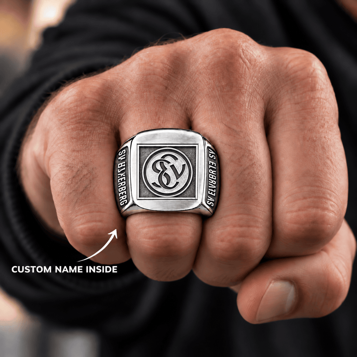 SV Elversberg Men Ring Custom Name For Fan
