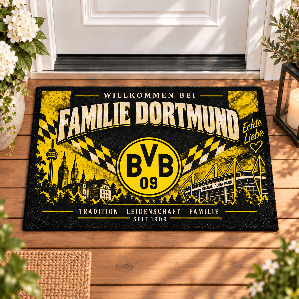 Borussia Dortmund Family Doormat - Limited Edition