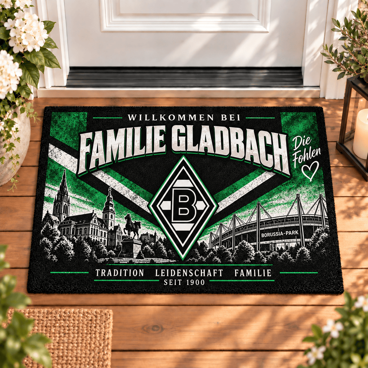 Borussia Mönchengladbach Family Doormat - Limited Edition