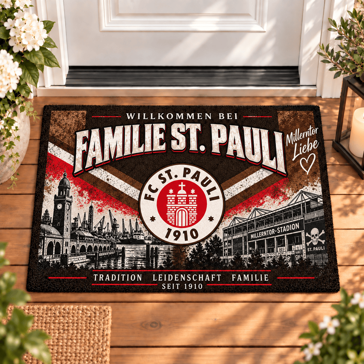 FC St. Pauli Family Doormat - Limited Edition