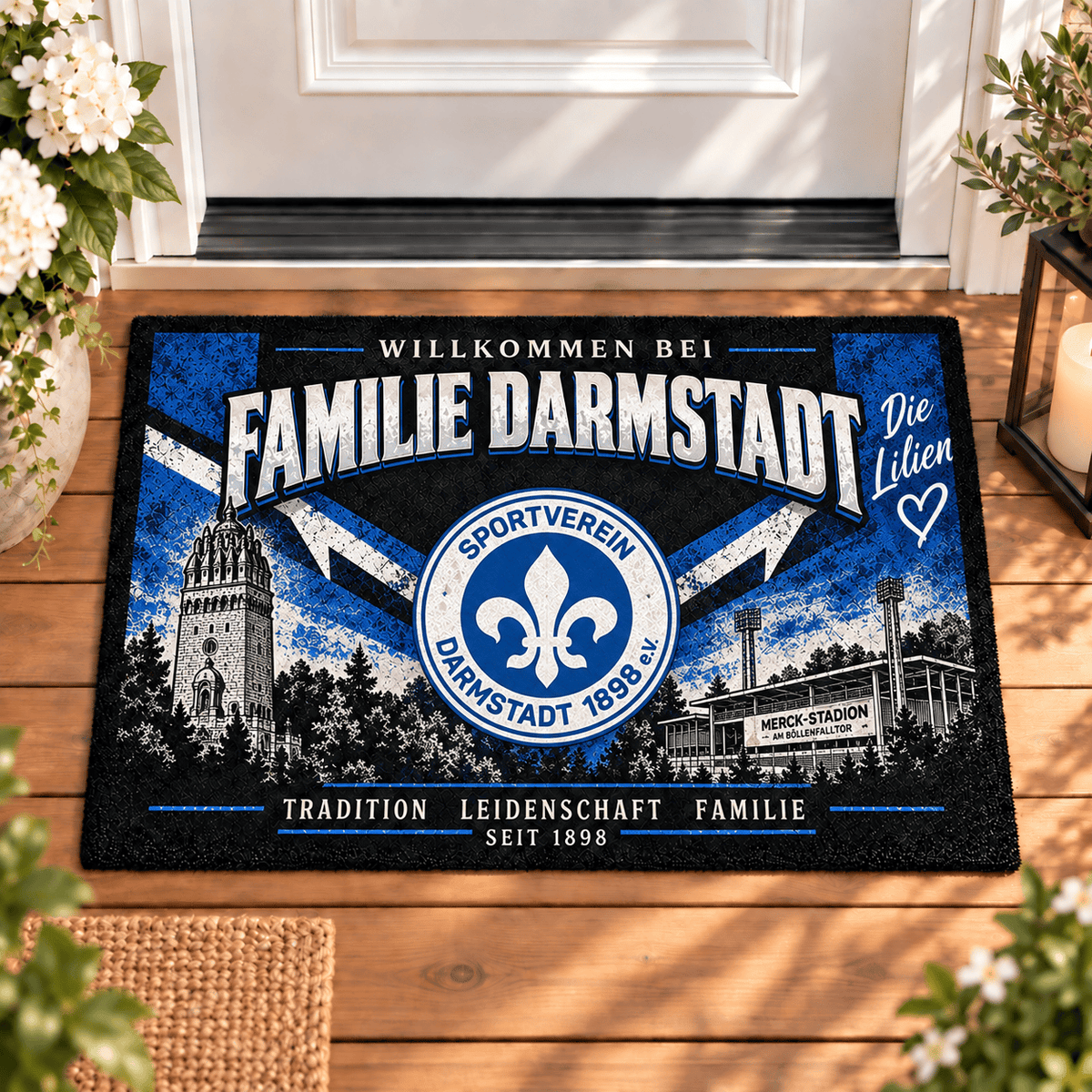 SV Darmstadt 98 Family Doormat - Limited Edition