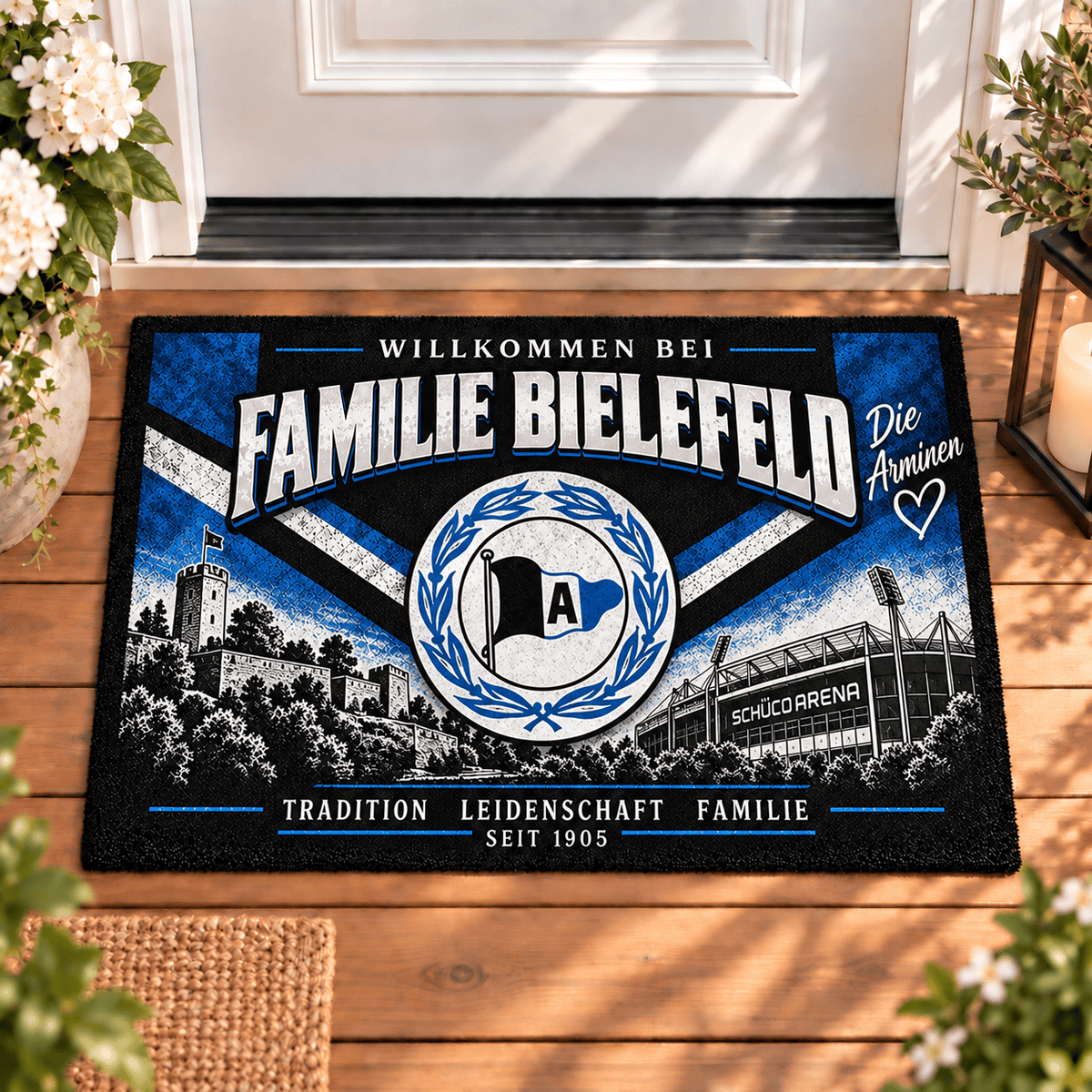 Arminia Bielefeld Family Doormat - Limited Edition
