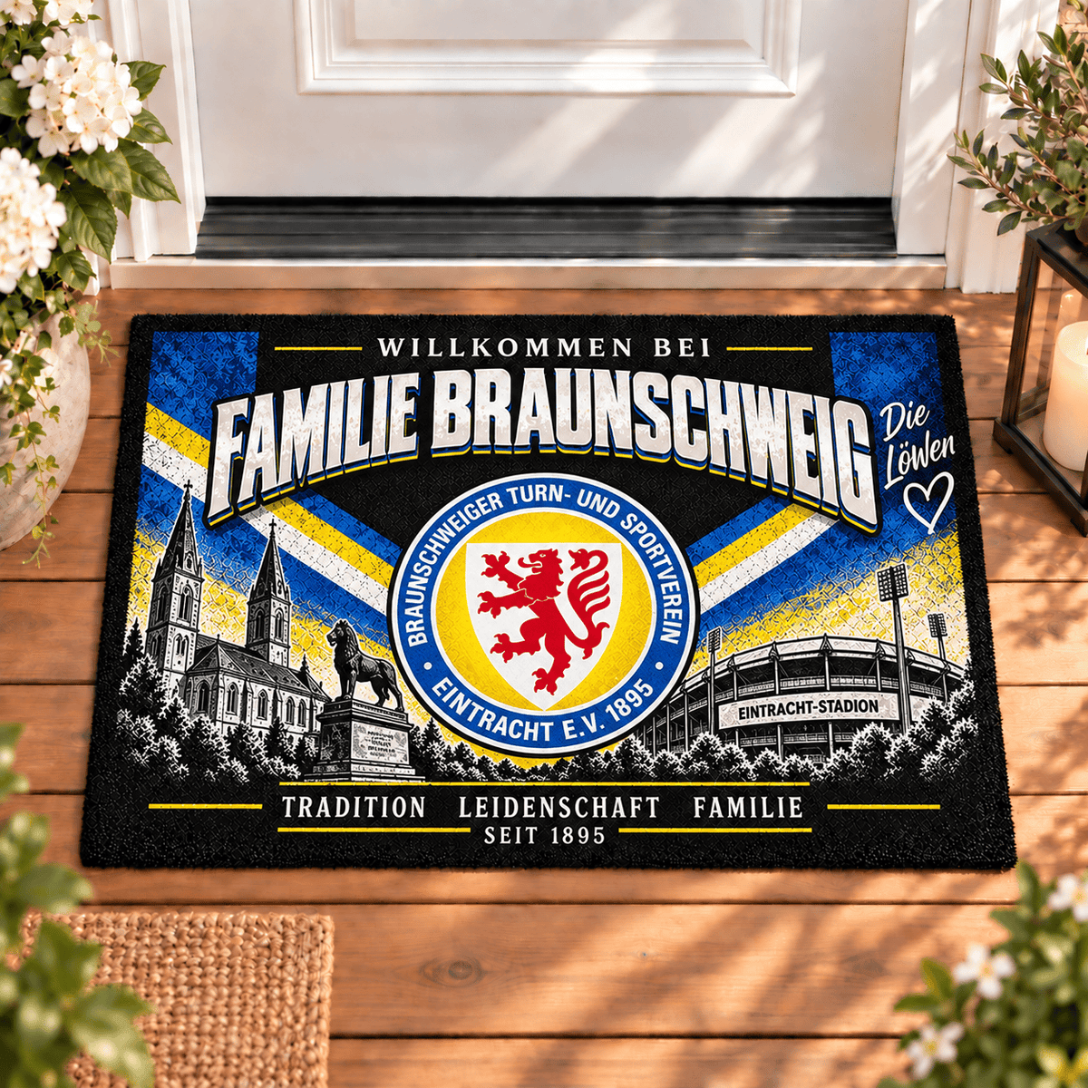 Eintracht Braunschweig Family Doormat - Limited Edition