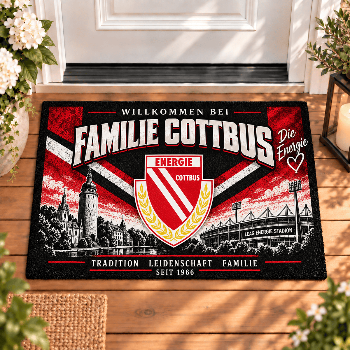 Energie Cottbus Family Doormat - Limited Edition