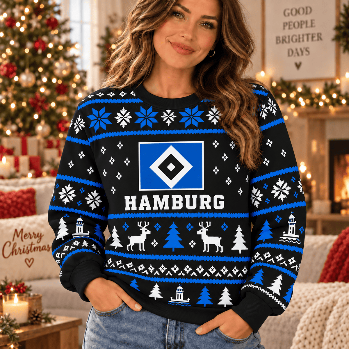 Hamburger SV Ugly Christmas Sweater