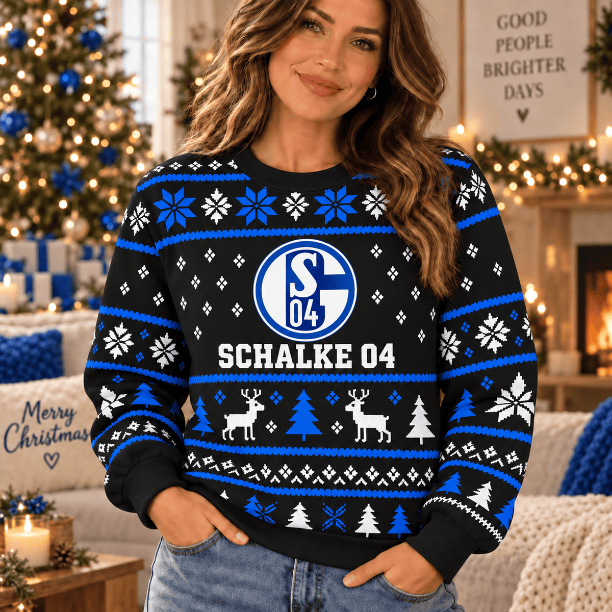Schalke 04 Ugly Christmas Sweater