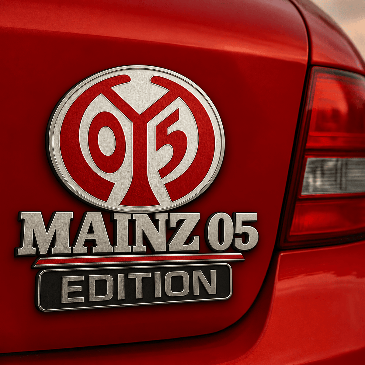 Mainz 05 3D Chrome Car Badge