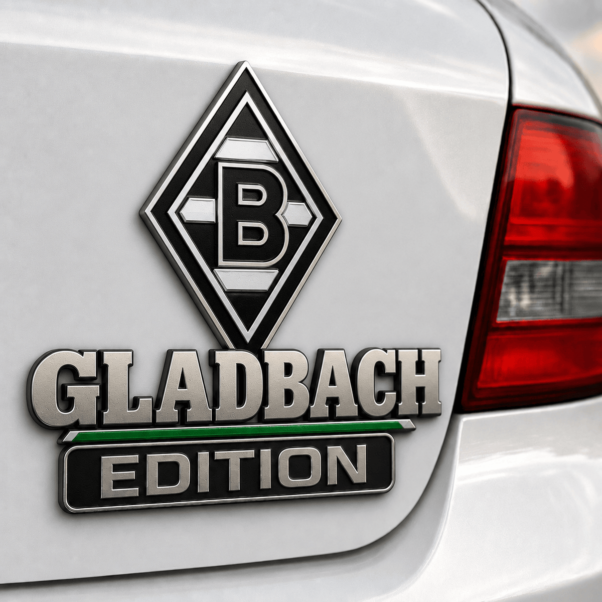 Borussia Mönchengladbach 3D Chrome Car Badge