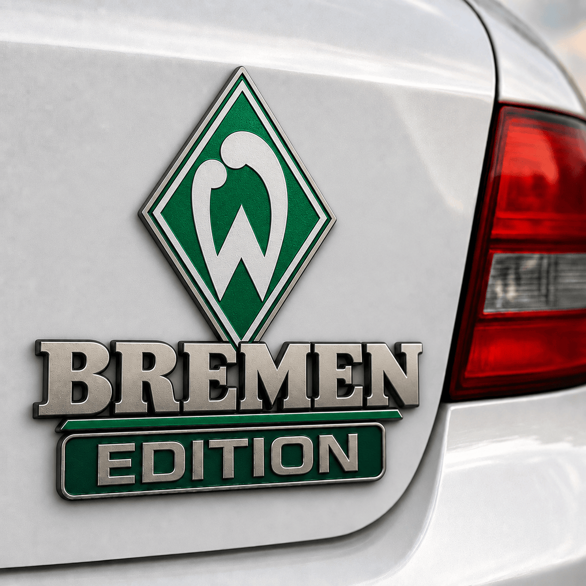 Werder Bremen 3D Chrome Car Badge