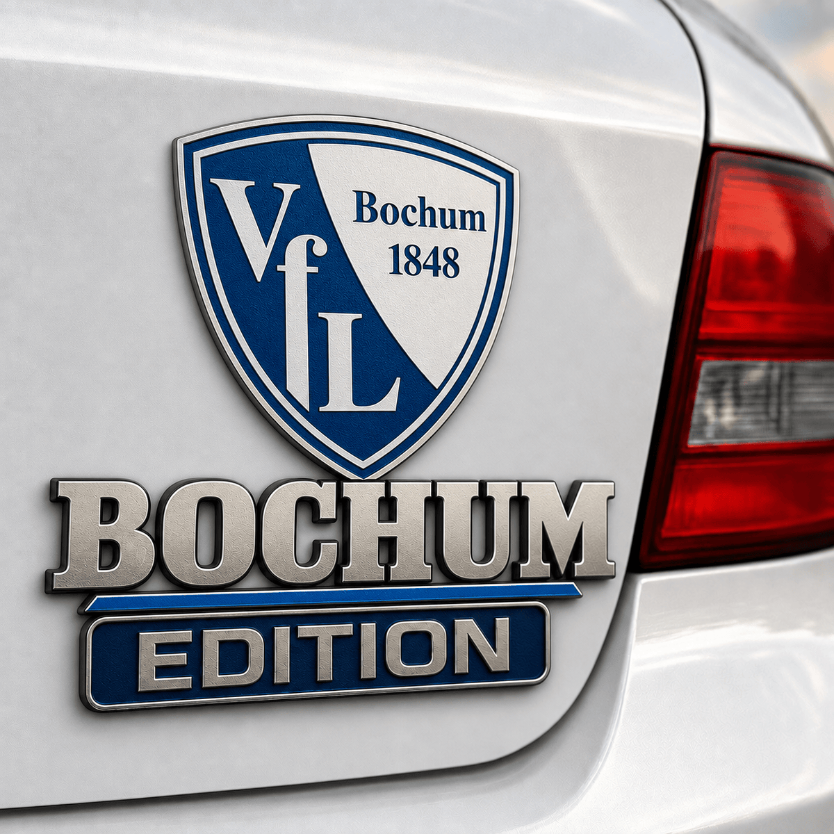 VfL Bochum 3D Chrome Car Badge