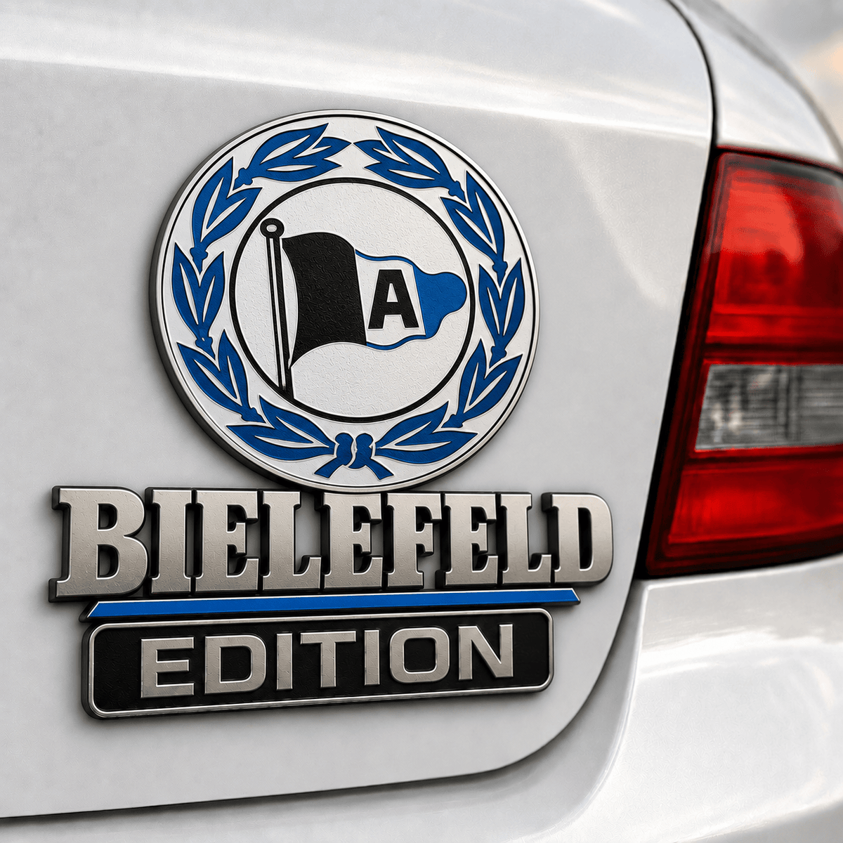 Arminia Bielefeld 3D Chrome Car Badge