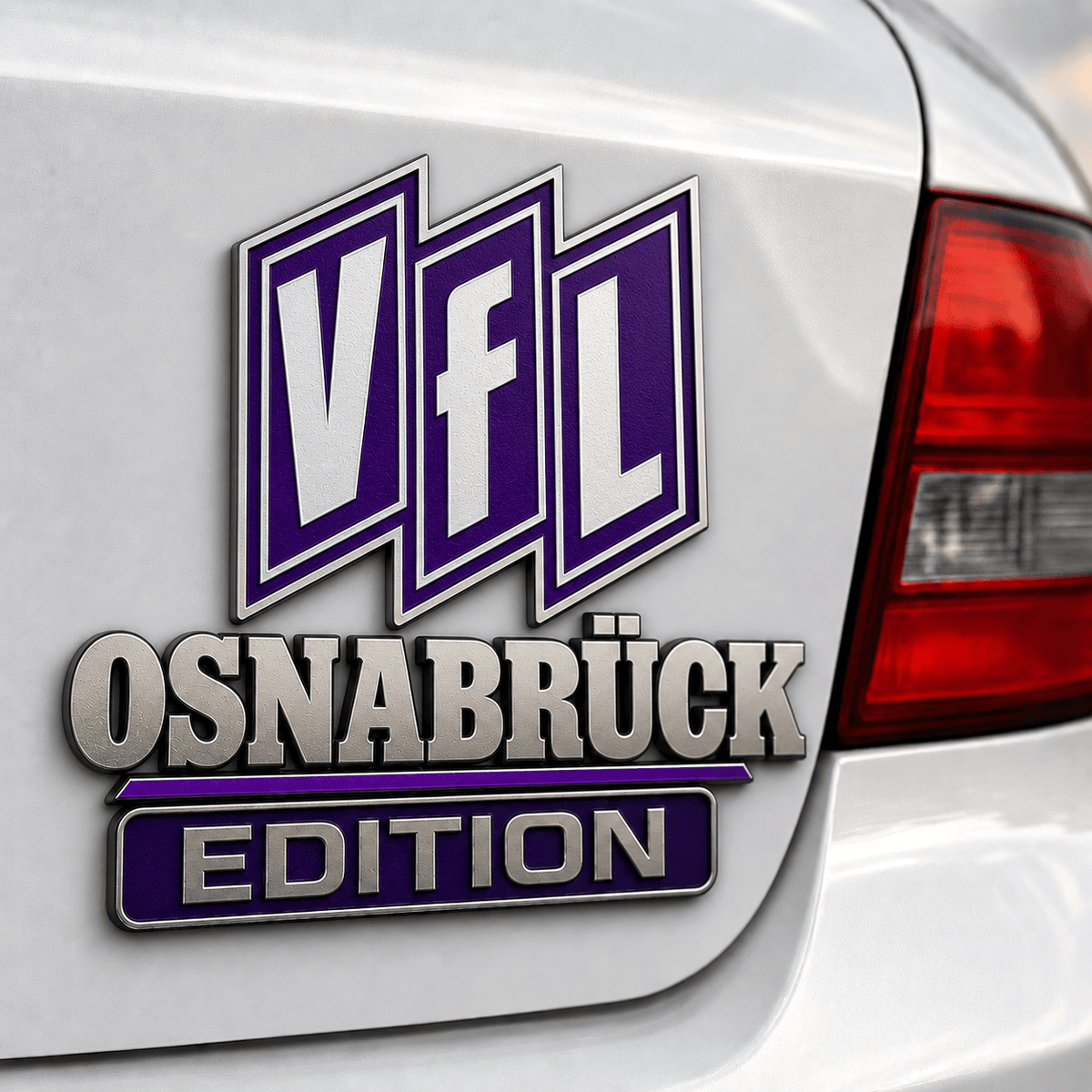 VfL Osnabrück 3D Chrome Car Badge