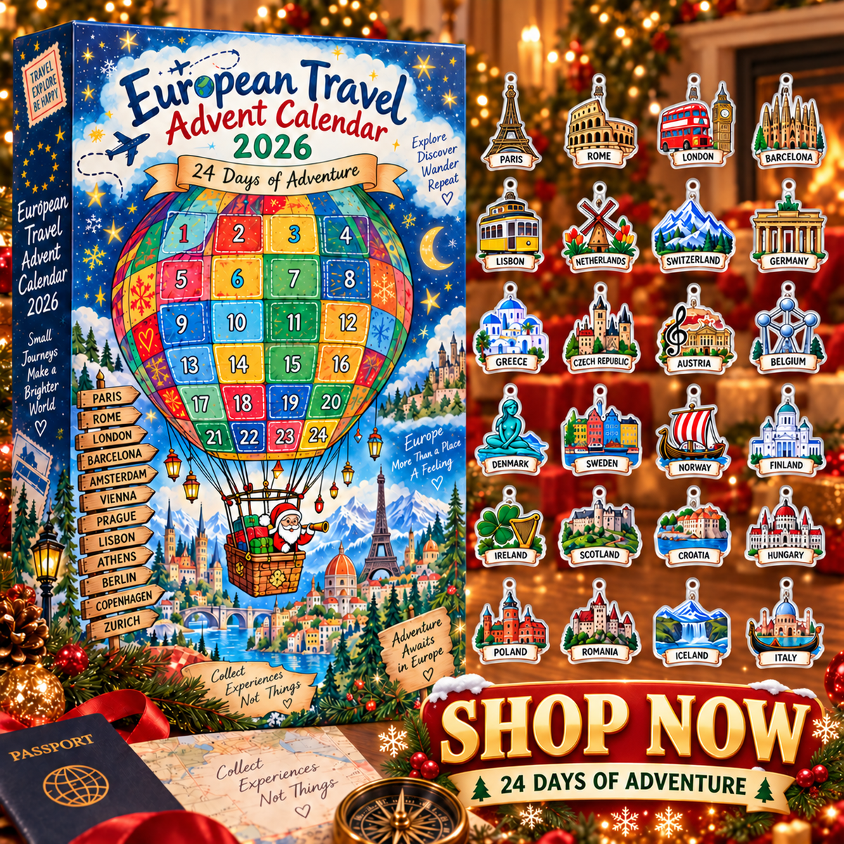 European Travel Advent Calendar 2026