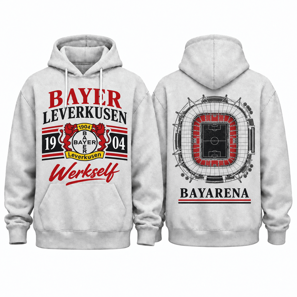 Bayer Leverkusen Stadium Graphic Hoodie