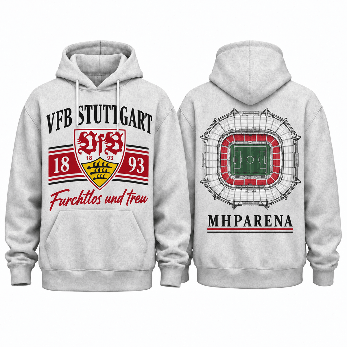 VfB Stuttgart Stadium Graphic Hoodie