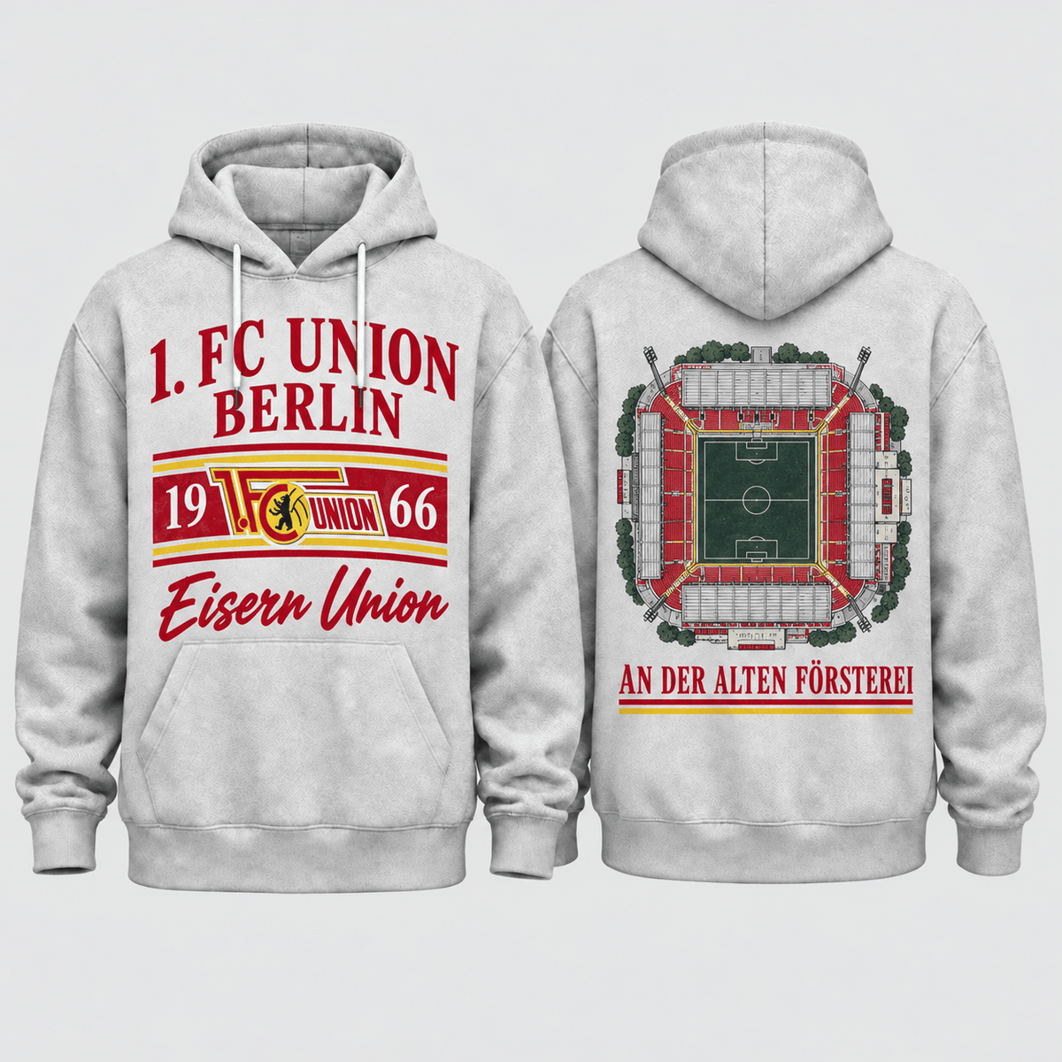 Union Berlin Stadium Graphic Hoodie