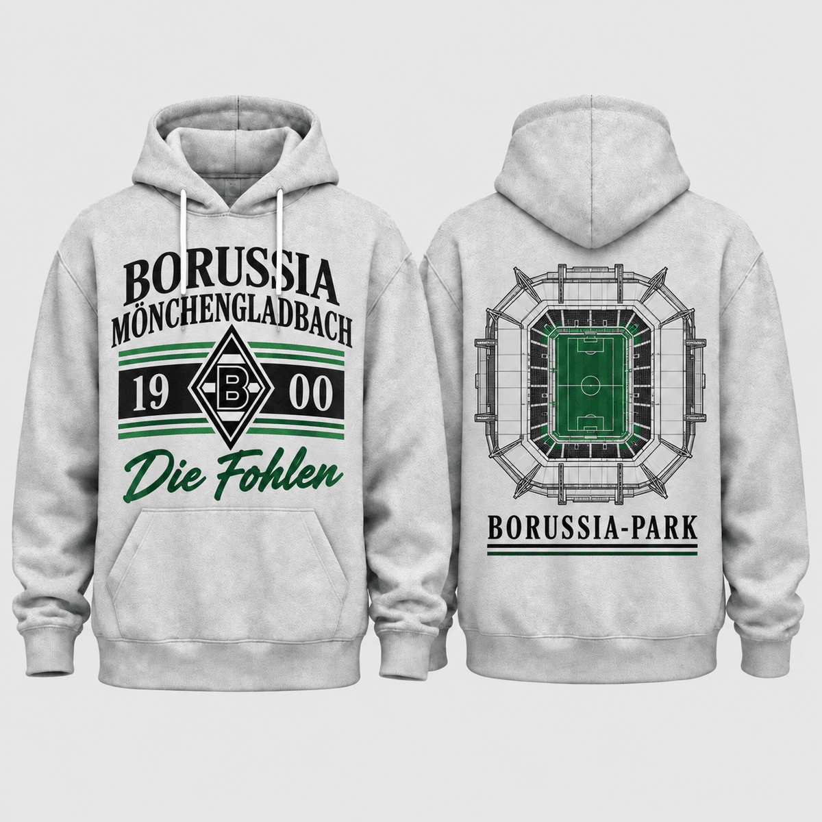 Borussia Mönchengladbach Stadium Graphic Hoodie