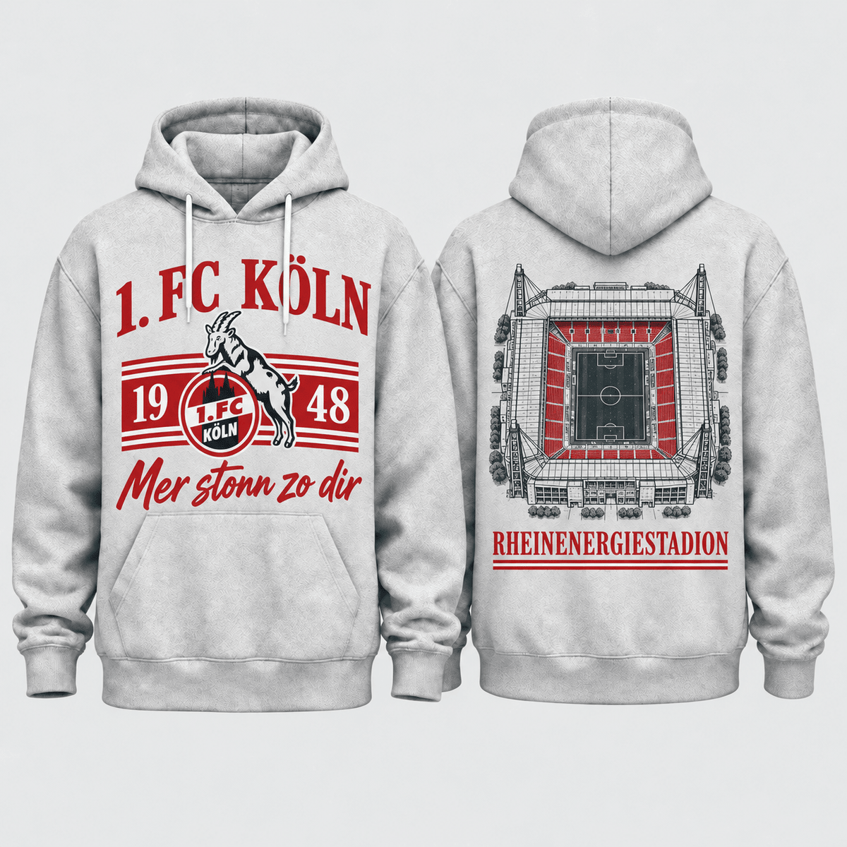 1. FC Köln Stadium Graphic Hoodie