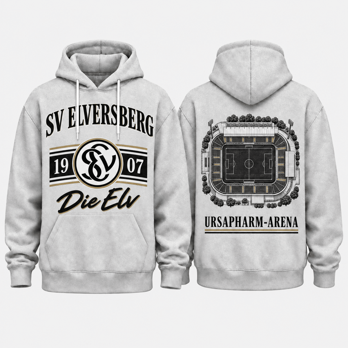 SV Elversberg Stadium Graphic Hoodie