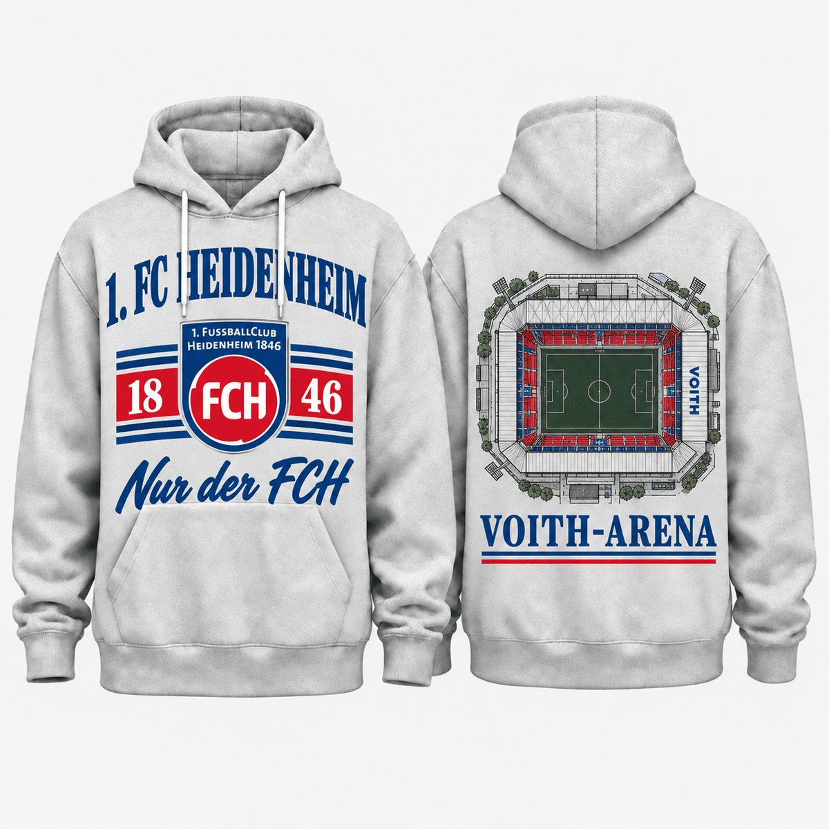 FC Heidenheim Stadium Graphic Hoodie