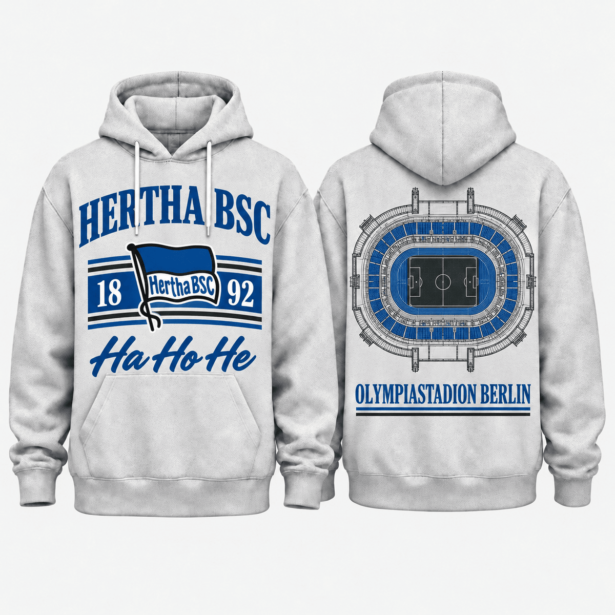 Hertha BSC Stadium Graphic Hoodie