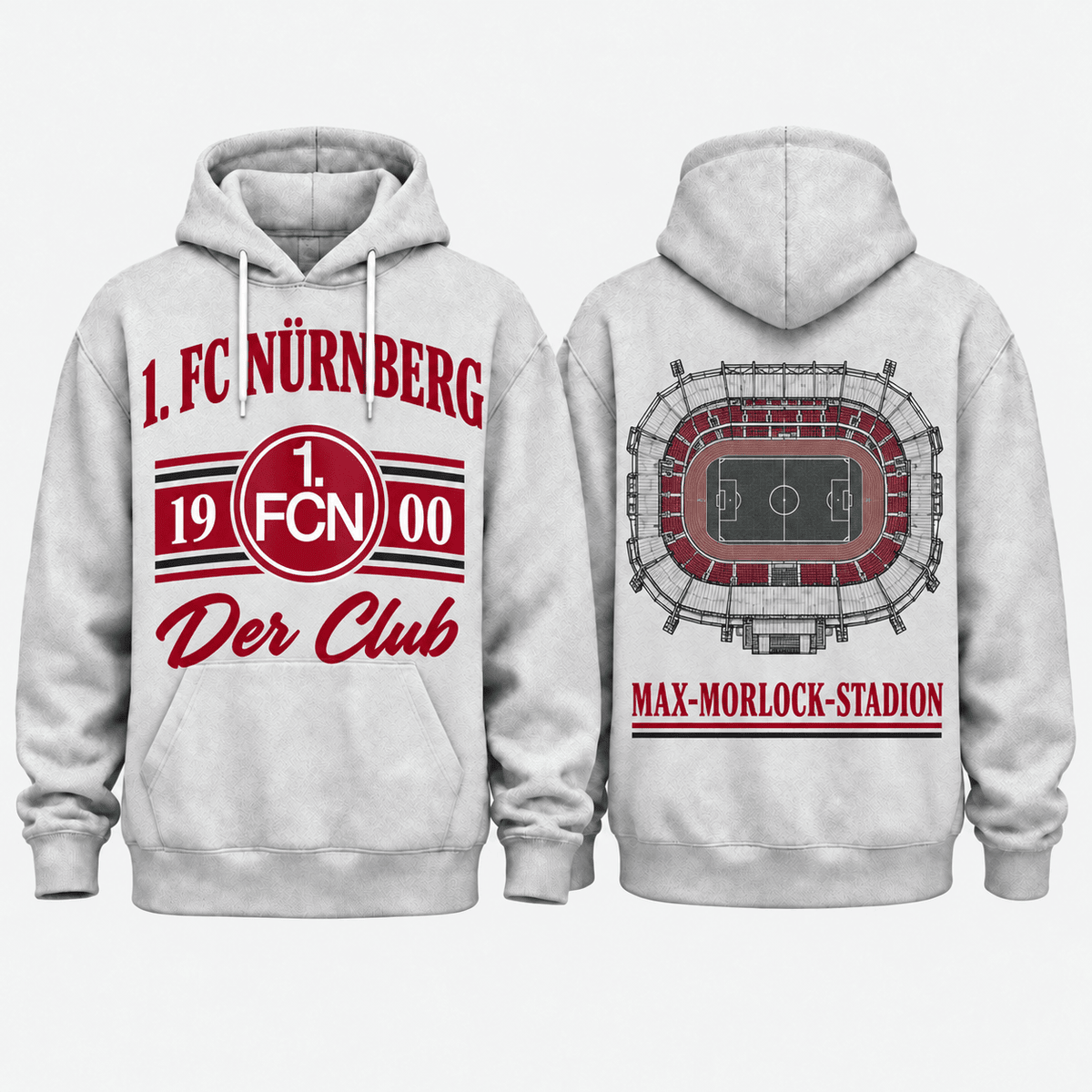FC Nürnberg Stadium Graphic Hoodie
