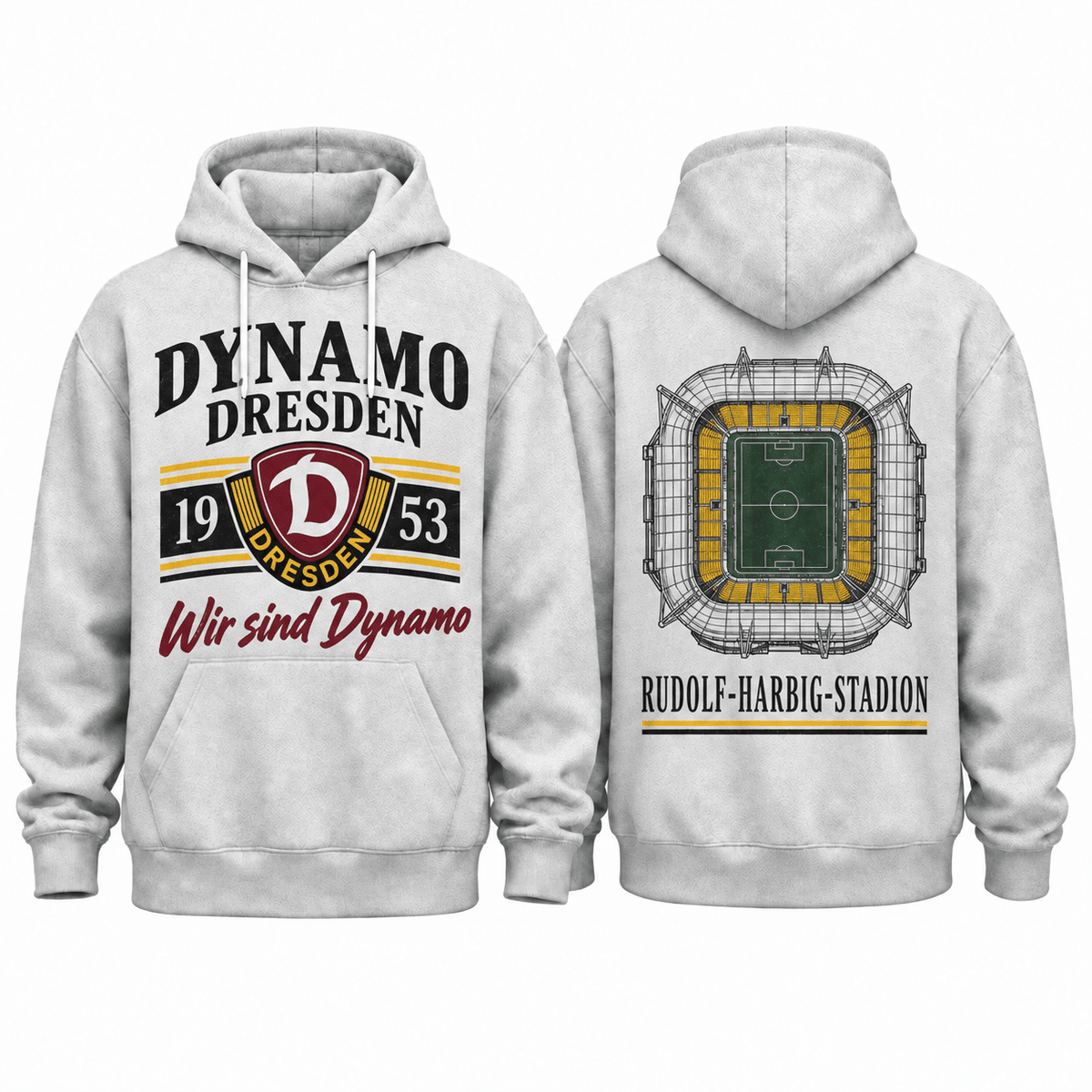 Dynamo Dresden Stadium Graphic Hoodie