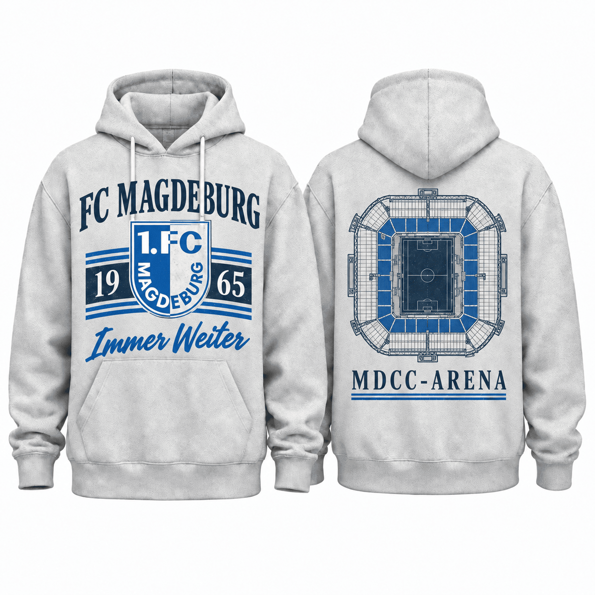 FC Magdeburg Stadium Graphic Hoodie