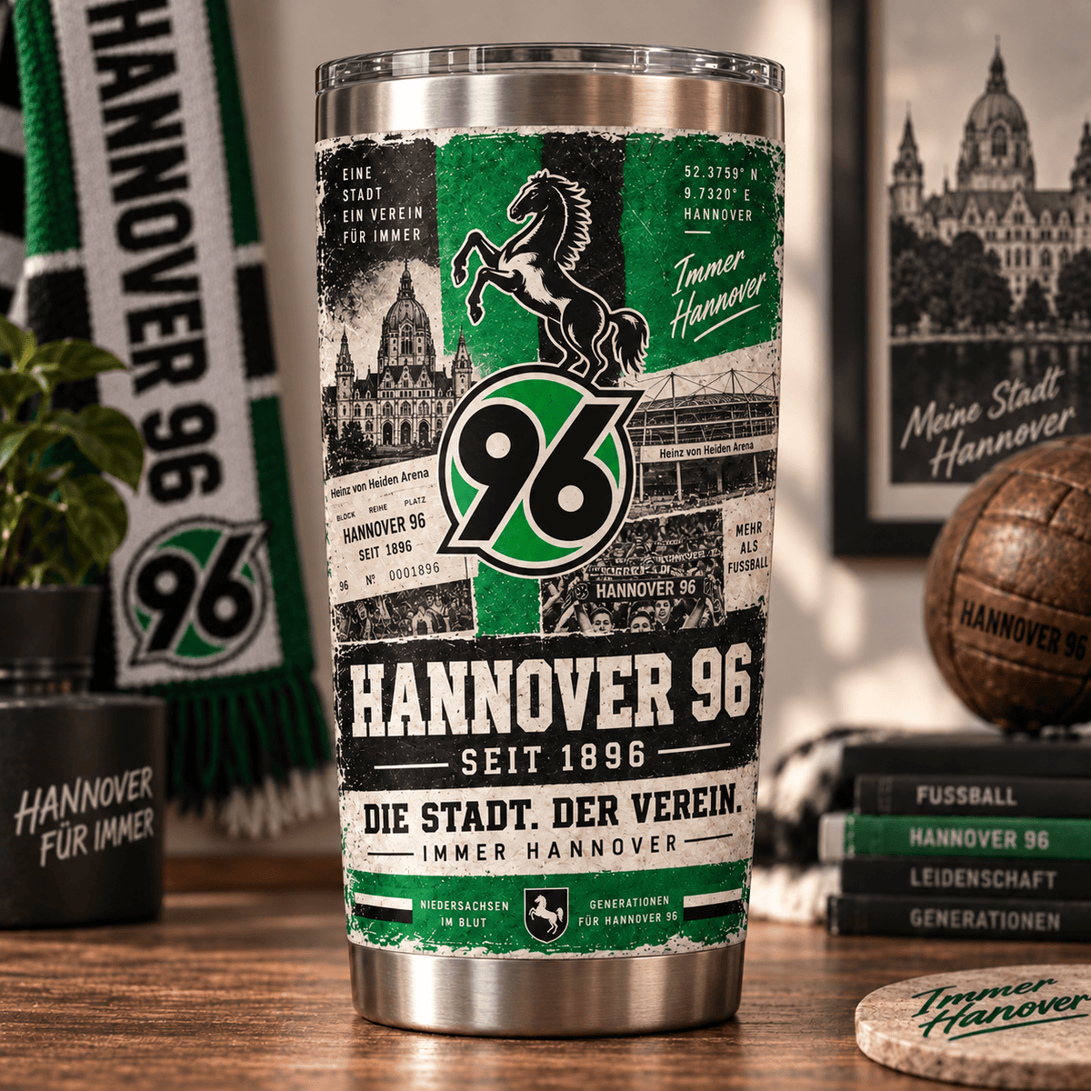 Hannover 96 Heritage Tumbler – Tradition Lebt Weiter Edition