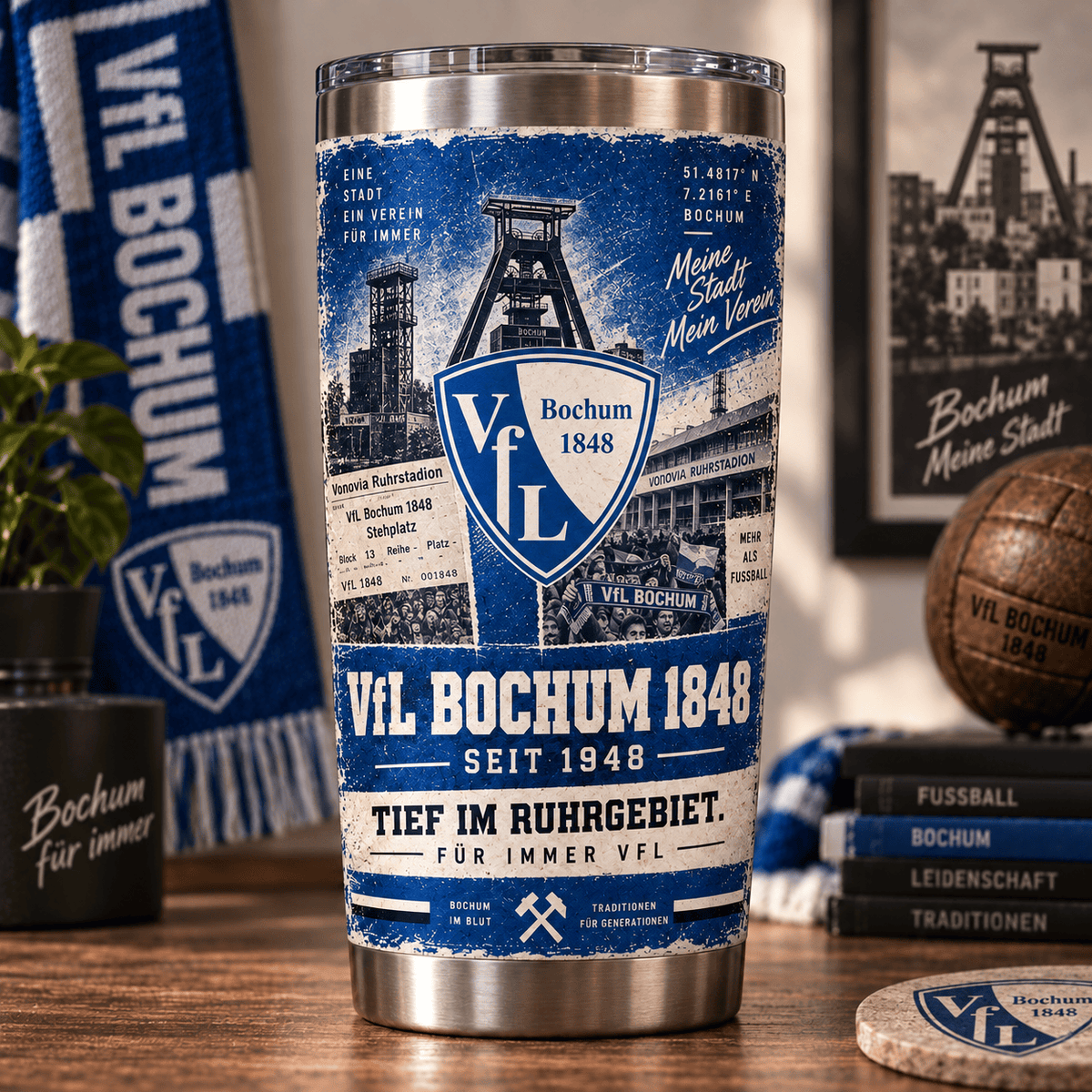 VfL Bochum Heritage Tumbler – Tradition Lebt Weiter Edition