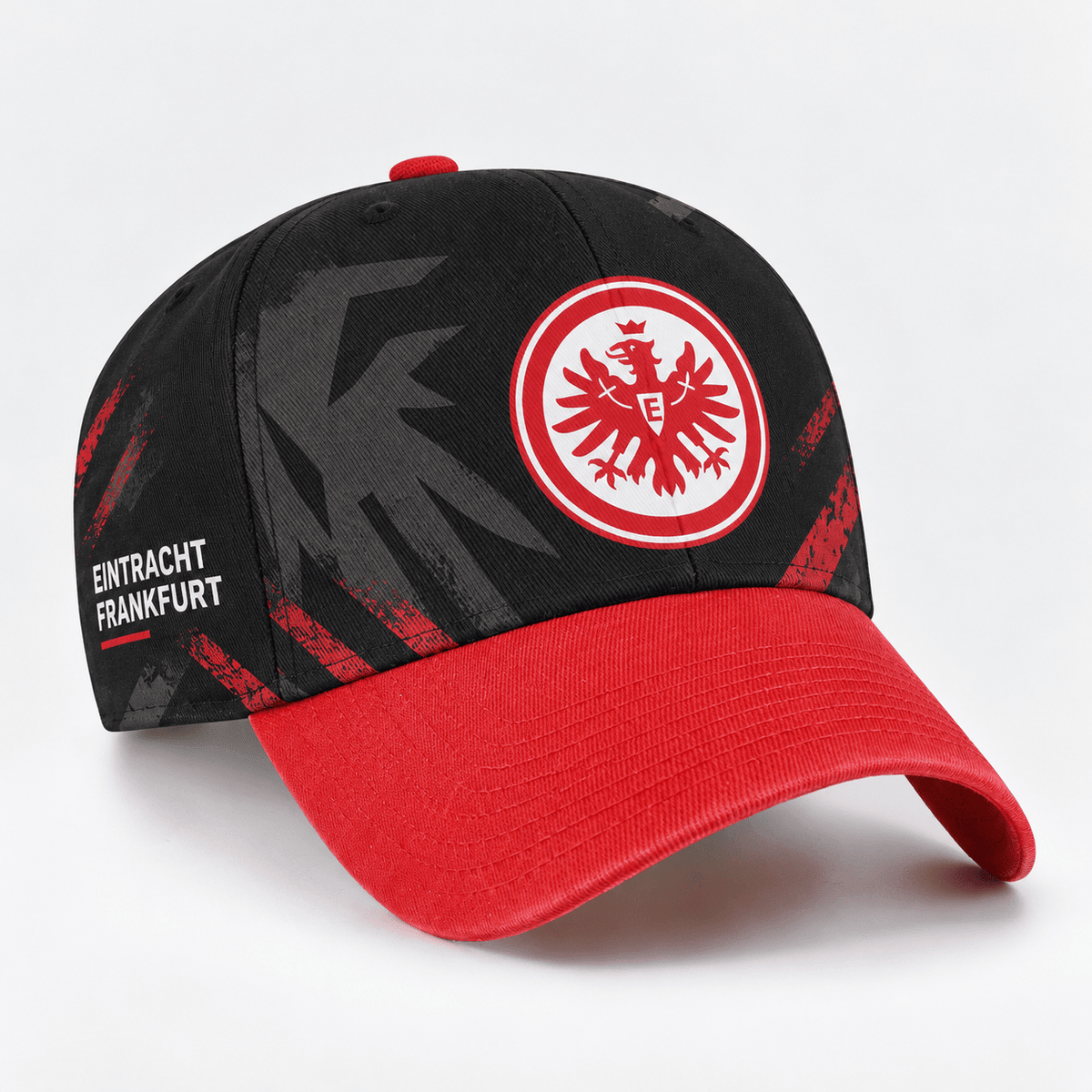 Eintracht Frankfurt Two-Tone Baseball Cap – Sporty Football Fan Hat