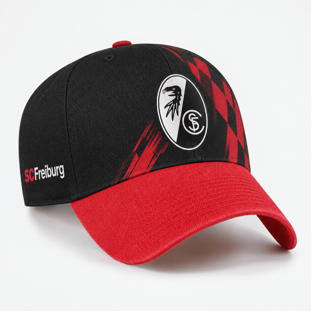 SC Freiburg Two-Tone Baseball Cap – Sporty Football Fan Hat