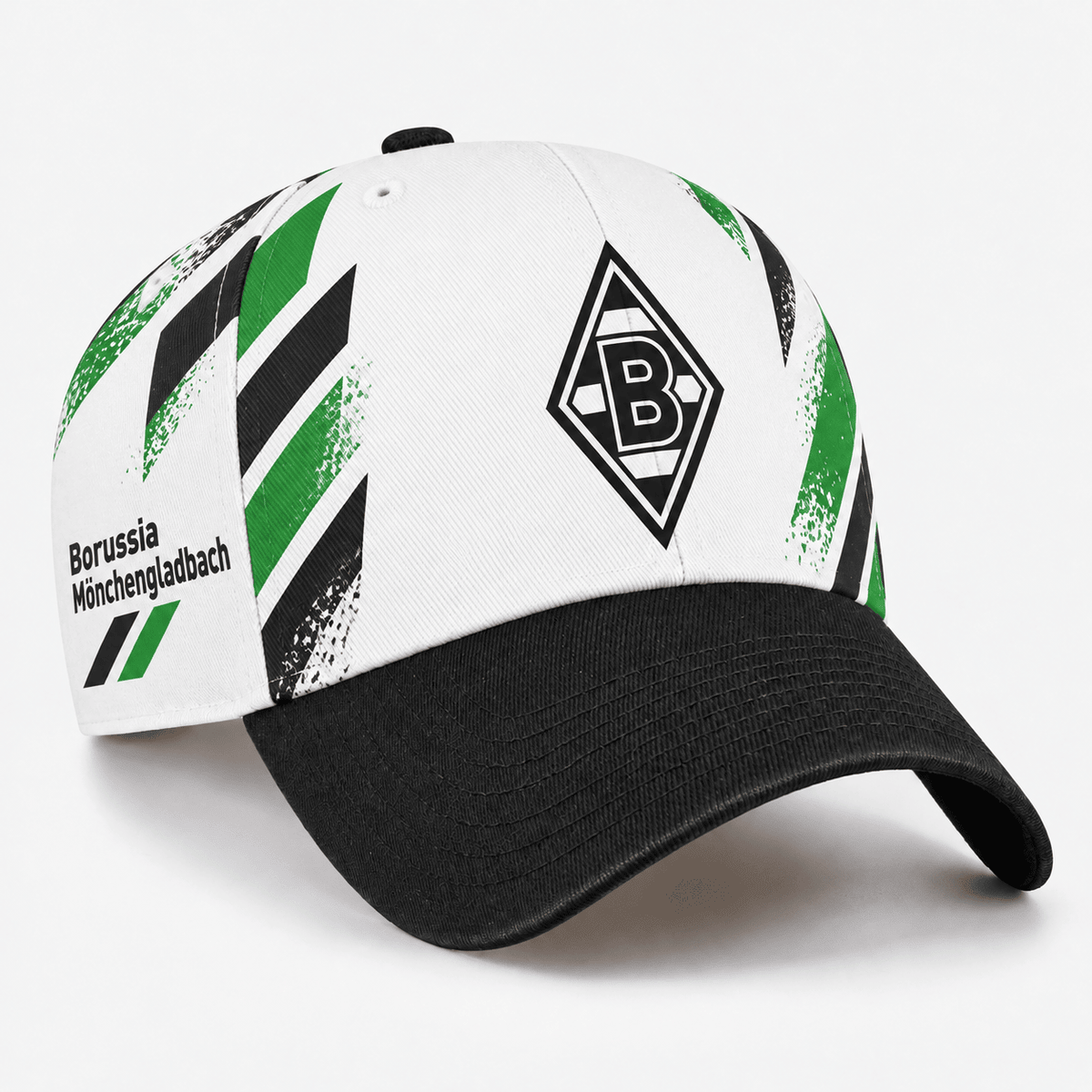 Borussia Mönchengladbach Two-Tone Baseball Cap – Sporty Football Fan Hat