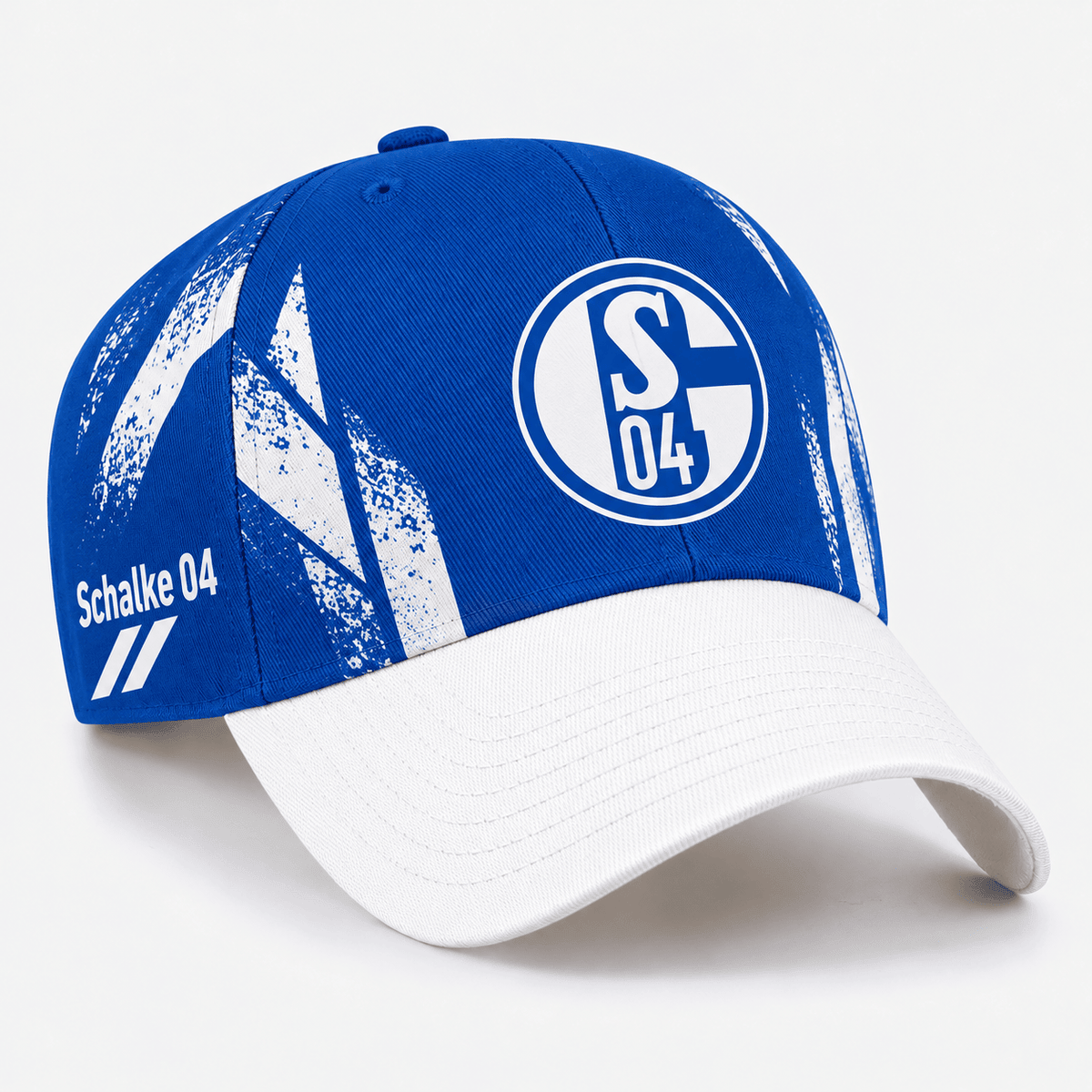 Schalke 04 Two-Tone Baseball Cap – Sporty Football Fan Hat