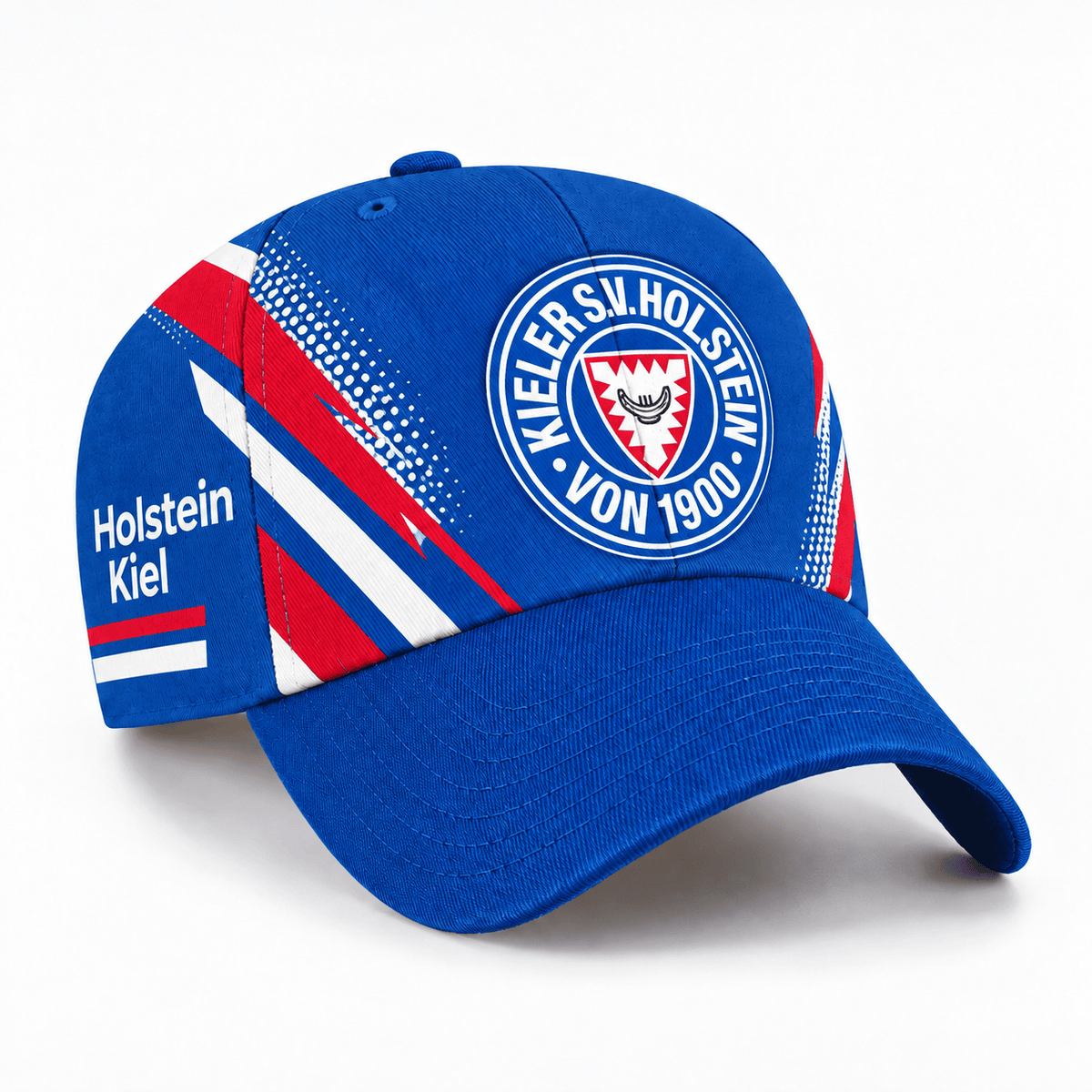 Holstein Kiel Two-Tone Baseball Cap – Sporty Football Fan Hat