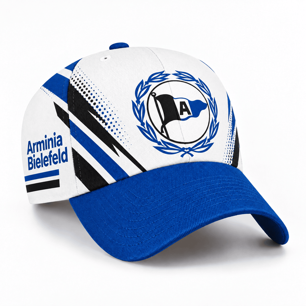 Arminia Bielefeld Two-Tone Baseball Cap – Sporty Football Fan Hat