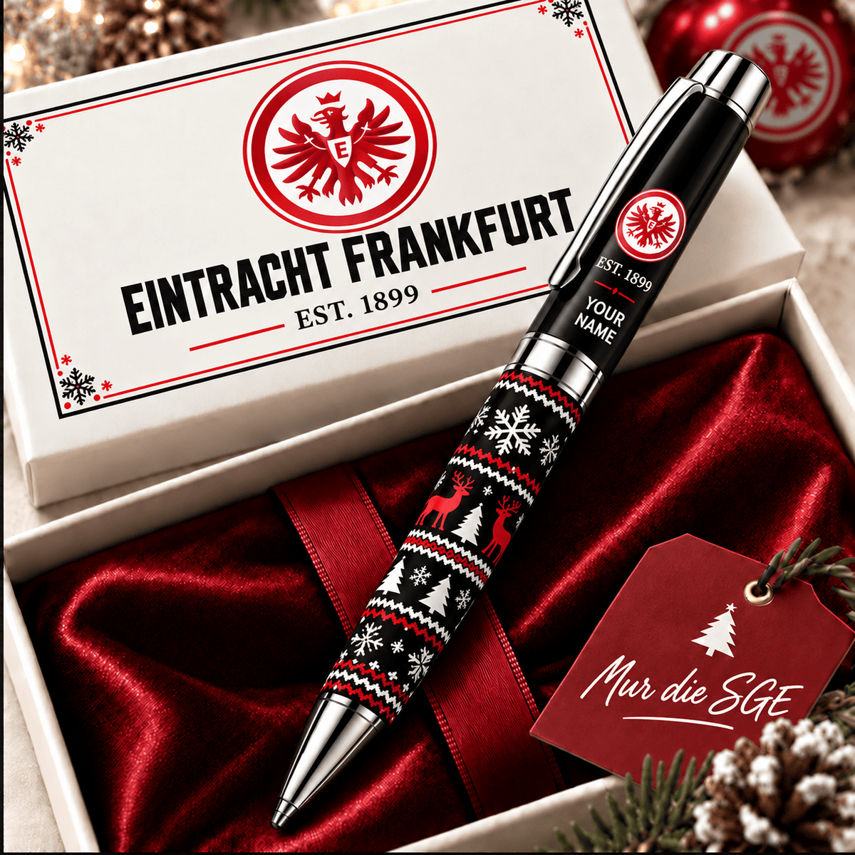 Eintracht Frankfurt Personalized Holiday Ballpoint Pen
