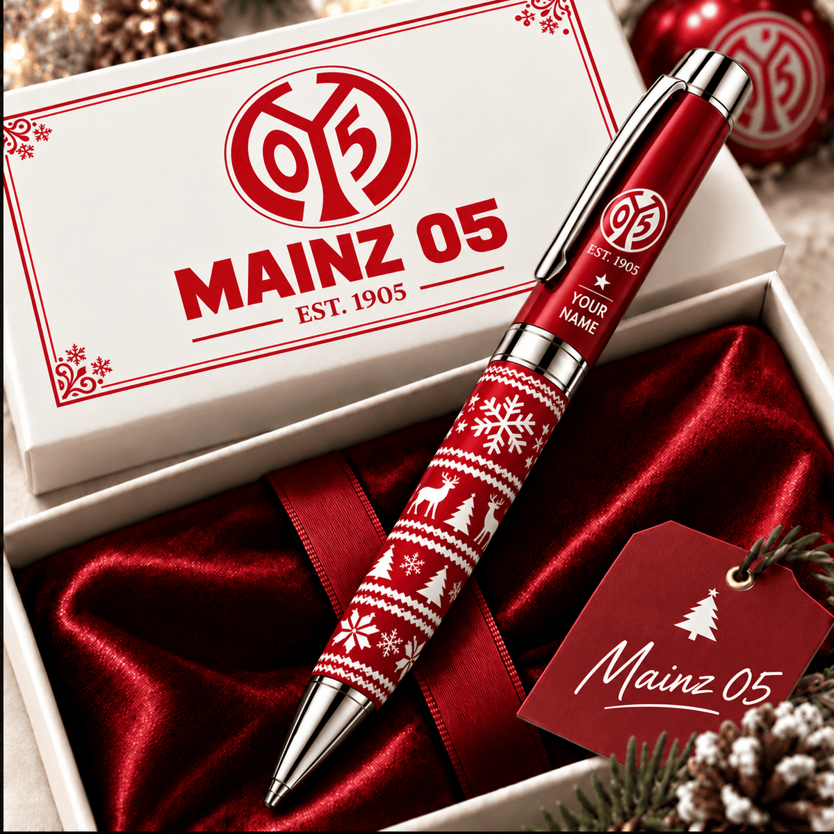 Mainz 05 Personalized Holiday Ballpoint Pen