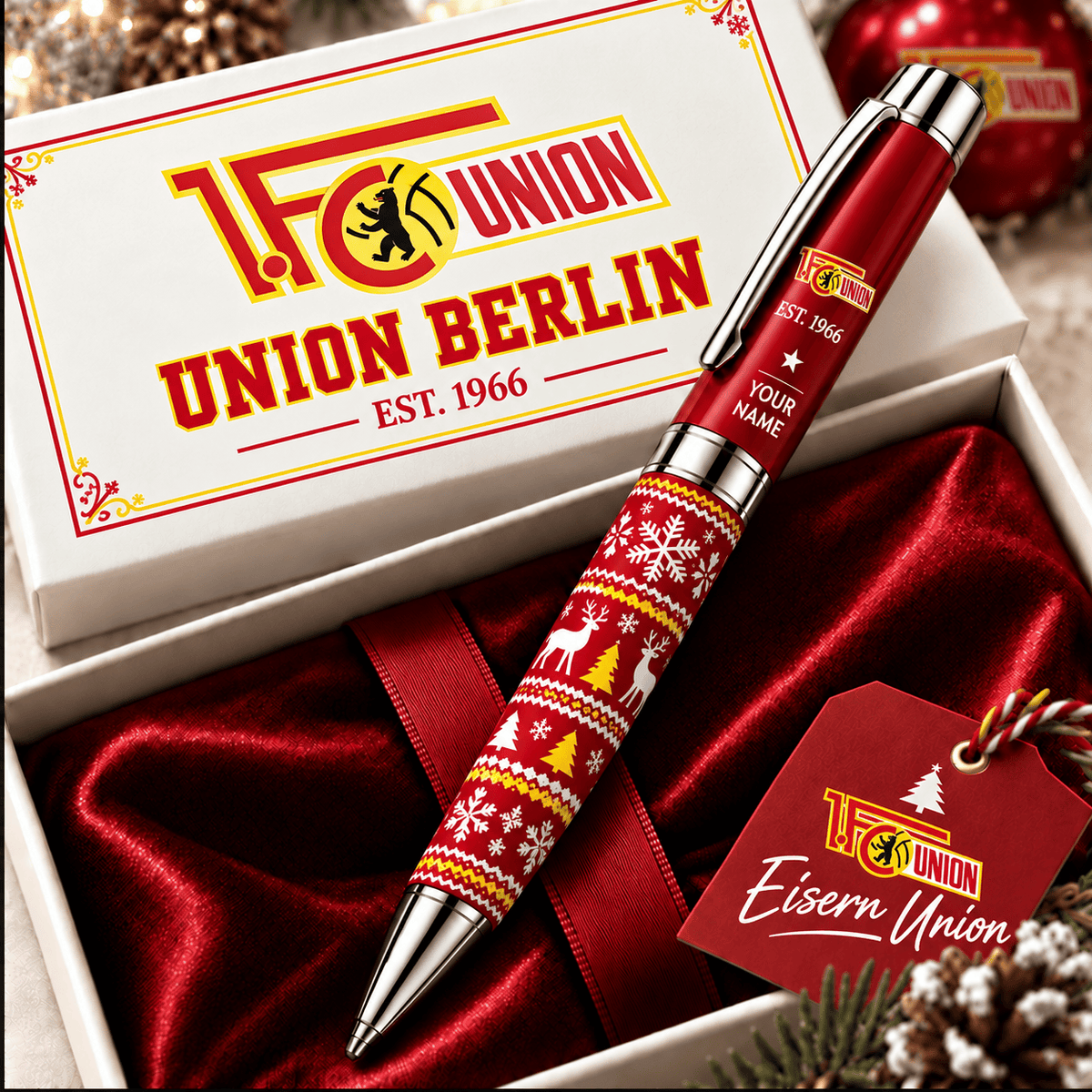 Union Berlin Personalized Holiday Ballpoint Pen