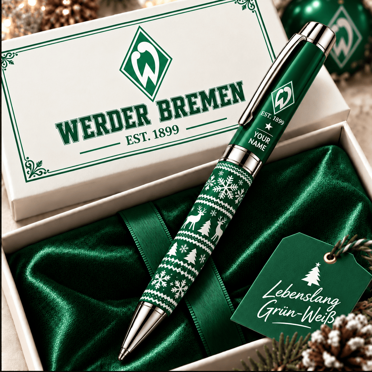 Werder Bremen Personalized Holiday Ballpoint Pen