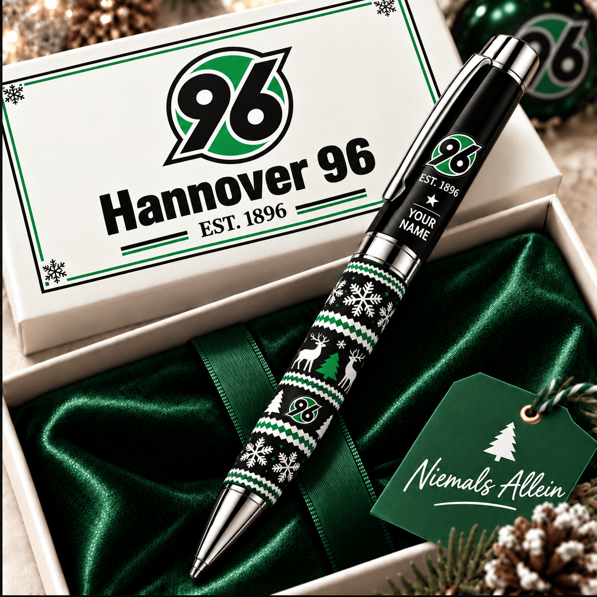 Hannover 96 Personalized Holiday Ballpoint Pen